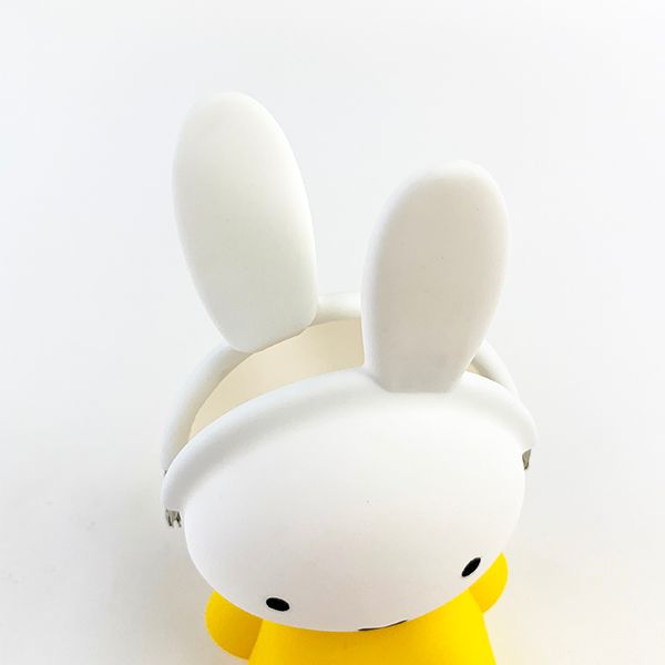 ミッフィー miffy 3Dポーチ がま口 イエロー 小物入れ