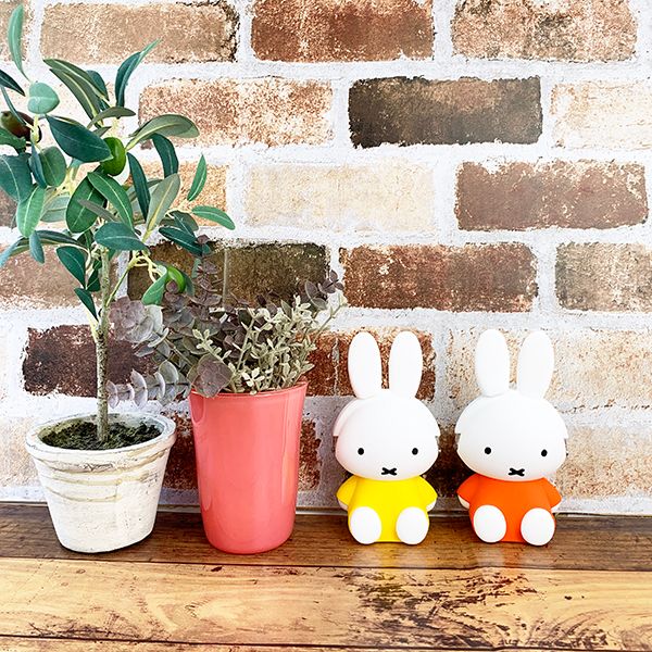 ミッフィー miffy 3Dポーチ がま口 イエロー 小物入れ