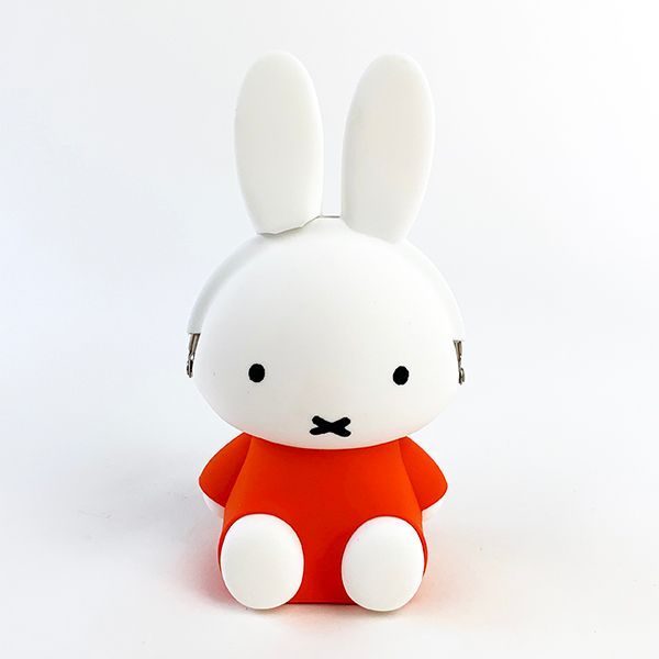 ミッフィー miffy 3Dポーチ がま口 レッド 小物入れ