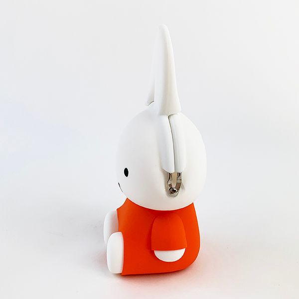 ミッフィー miffy 3Dポーチ がま口 レッド 小物入れ