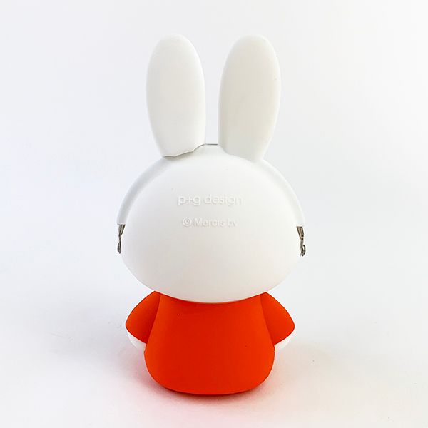 ミッフィー miffy 3Dポーチ がま口 レッド 小物入れ