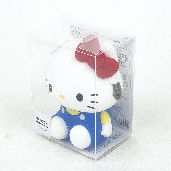 サンリオ ハローキティ お座り型シリコンがまぐちポーチ 3D POCHI Sanrio