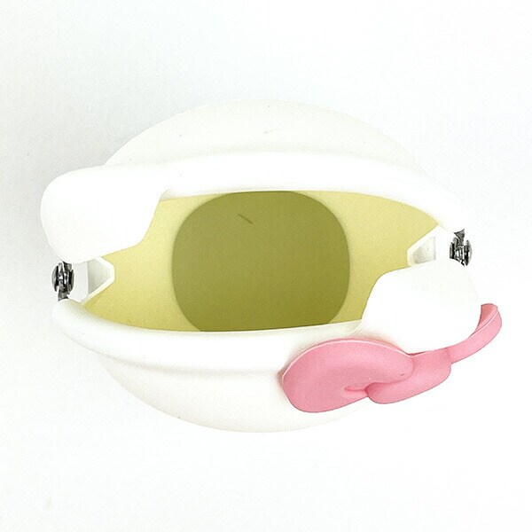 サンリオ ハローキティ お座り型シリコンがまぐちポーチ 3D POCHI ライトブルー Sanrio