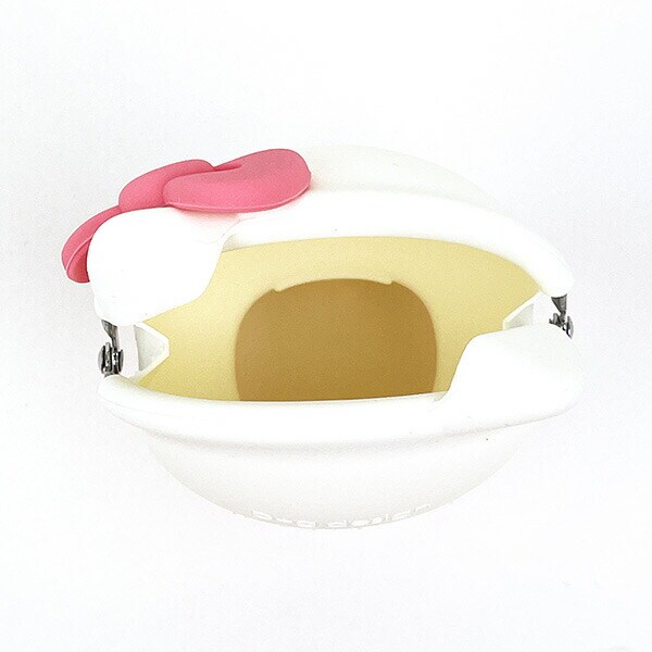 サンリオ ハローキティ お座り型シリコンがまぐちポーチ 3D POCHI ピンク Sanrio
