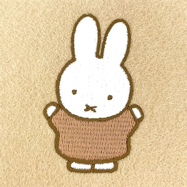 ミッフィー miffy カードケース (ベ―ジュ) 名刺入れ