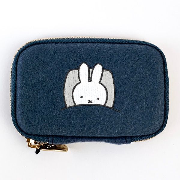 ミッフィー miffy カードケース (ネイビー) 名刺入れ