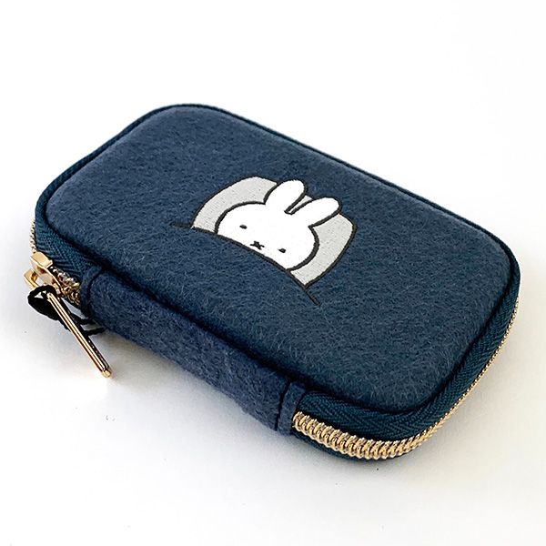 ミッフィー miffy カードケース (ネイビー) 名刺入れ