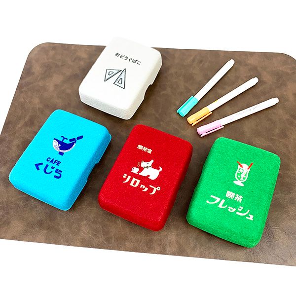 喫茶店 マルチボックス（シロップ） PUPU FELT 小物入れ レトロ雑貨