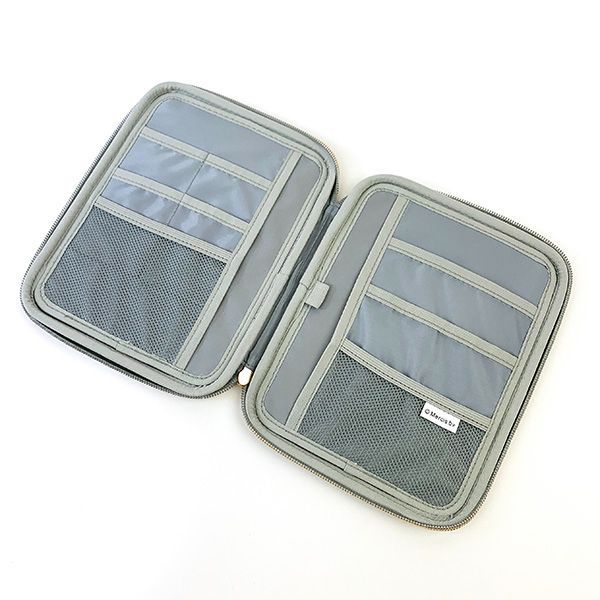 ミッフィー miffy マルチポーチ (グレー) 母子手帳ケース 通帳ケース