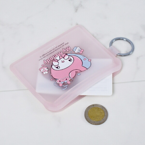サンリオ マイメロディ 甘えんぼナミダ FLAPPO シリコンポーチ パスケース