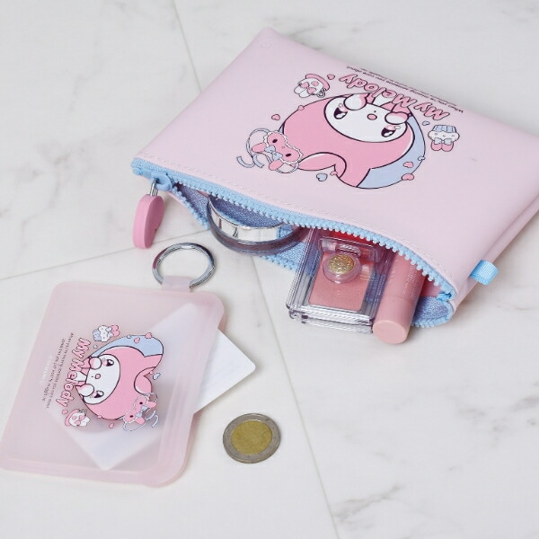 サンリオ マイメロディ 甘えんぼナミダ FLAPPO シリコンポーチ パスケース