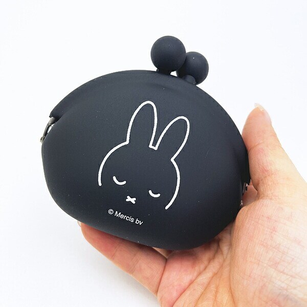 ミッフィー miffy POCHI(ポチ) (フェイスブラック) コインケース お財布
