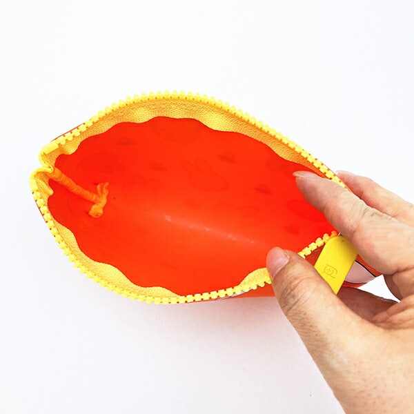 ミッフィー miffy NUU(ヌウ) シリコンポーチ (フラワーレッド)