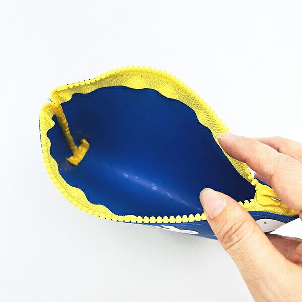 ミッフィー miffy NUU(ヌウ) シリコンポーチ (フラワーブルー)