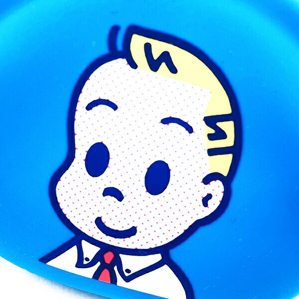 オサムグッズ ジャック シリコンがま口ポーチ(ブルー) POCHI