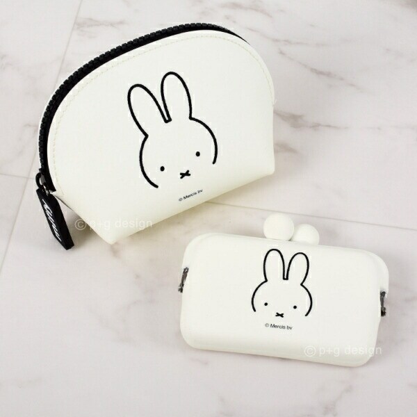 ミッフィー DO-MO(ドーモ) シリコン がま口 カードケース ミニポーチ(ミッフィーブラック) miffy