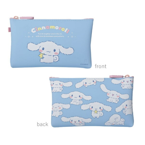 サンリオ シナモロール シリコンポーチ NUU ブルー シナモン