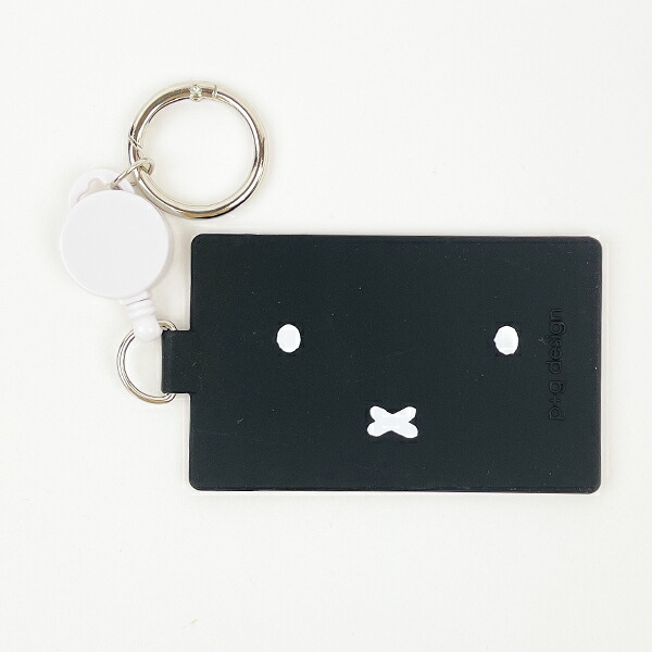 ミッフィー miffy KAI-SATSU (ブラック) パスケース 定期入れ