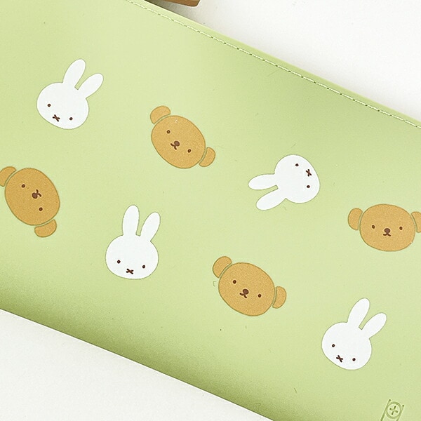 ミッフィー miffy NUU ポーチ  (グリーン)