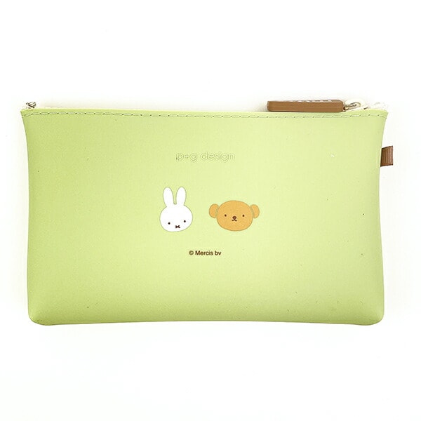 ミッフィー miffy NUU ポーチ  (グリーン)