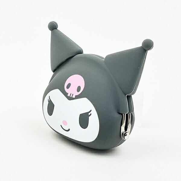 サンリオ クロミ シリコンがまぐちポーチ mimi POCHI ブラック Sanrio