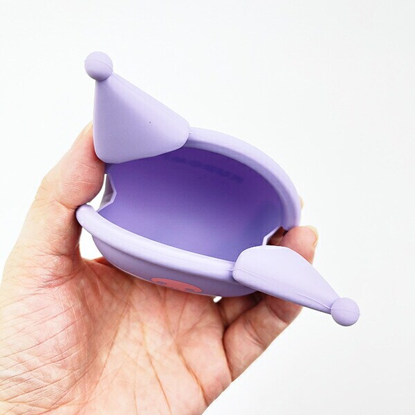 サンリオ クロミ シリコンがまぐちポーチ mimi POCHI パープル Sanrio