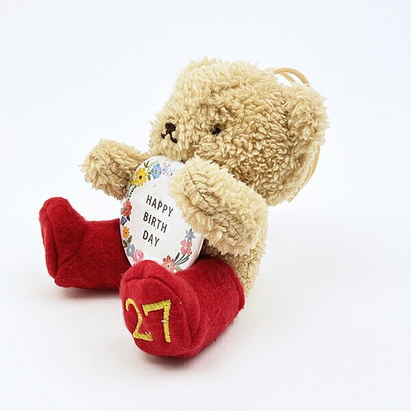 クマアンドベアー バースデーベア 誕生日 日付入り プレゼント マスコット