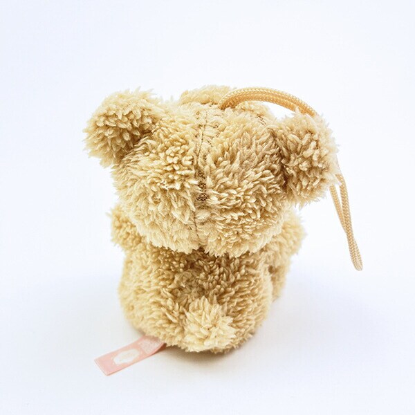 クマアンドベアープロデュース 推しハグベア ぬいぐるみ (ふわふわブラウン) テディベア ストラップ 缶バッジ