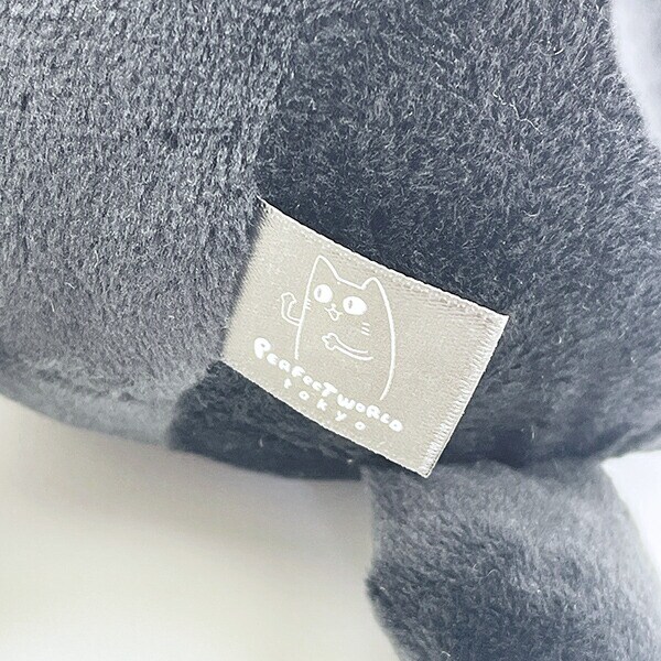 クマアンドベアープロデュース まんまる黒猫 ぬいぐるみ 猫 ストラップ