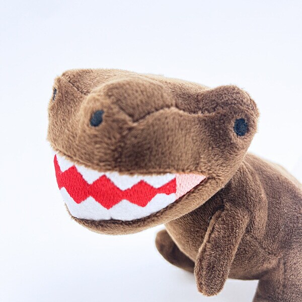 ふわダイナソーコレクション 本格派 ティラノサウルス ストラップ付 ぬいぐるみ 恐竜