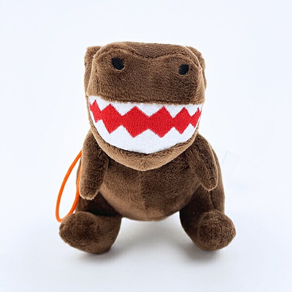 ふわダイナソーコレクション 本格派 ティラノサウルス ストラップ付 ぬいぐるみ 恐竜