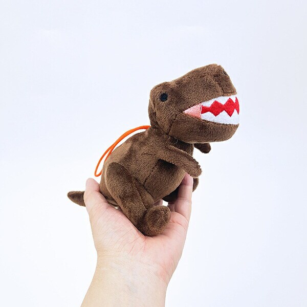 ふわダイナソーコレクション 本格派 ティラノサウルス ストラップ付 ぬいぐるみ 恐竜