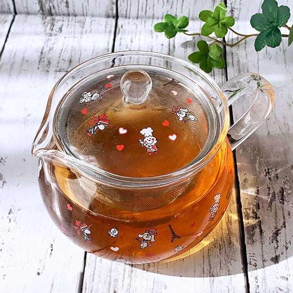 水森亜土 あどちゃん グッズ 耐熱ポット ティーポット(pwor)