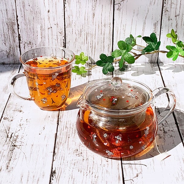 水森亜土 あどちゃん グッズ 耐熱ポット ティーポット(pwor)