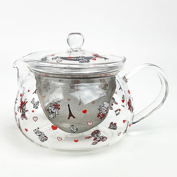 水森亜土 あどちゃん グッズ 耐熱ポット ティーポット(pwor)