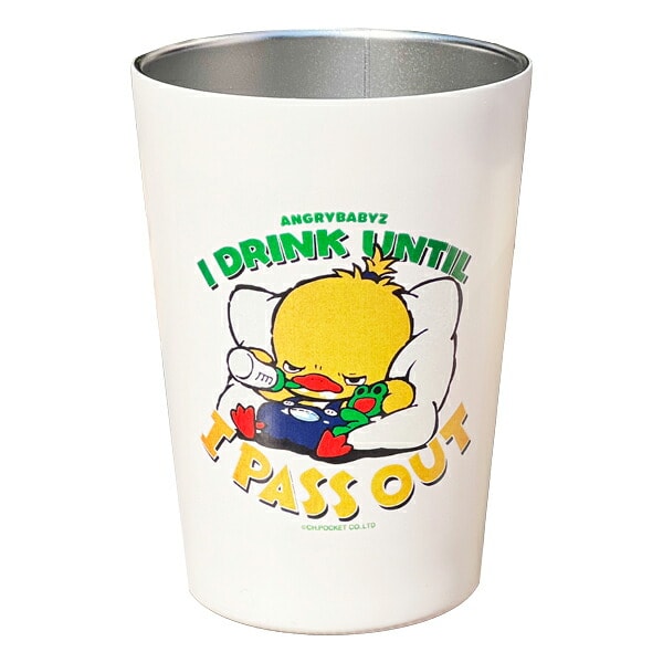 AngryBabyz アンベビ 2way ステンレスタンブラー M マグ 保温保冷 結露防止 450ml