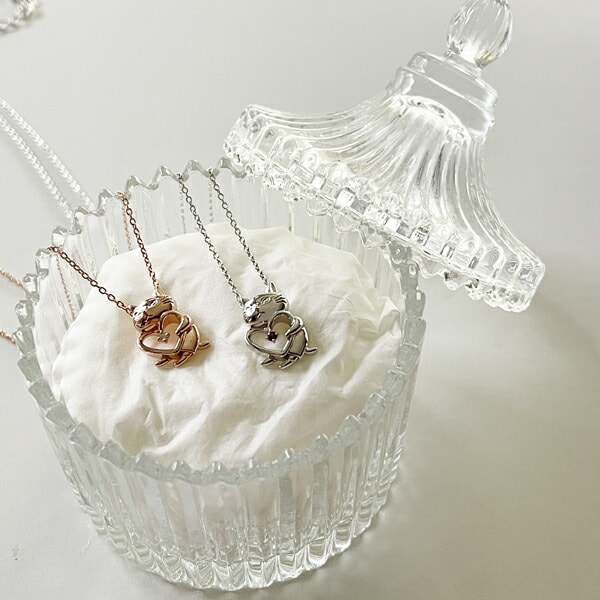 アンジー・ラ・コケット☆麗しのアンジー ジュエリー ネックレス ［ピンクゴールド×ダイヤモンド］