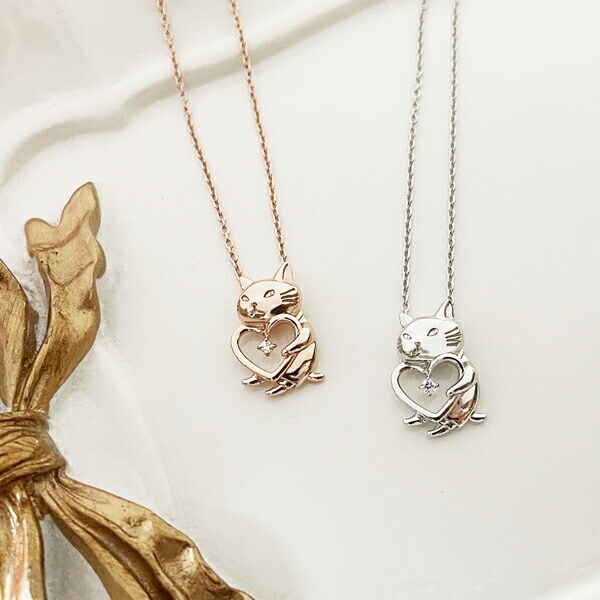 アンジー・ラ・コケット☆麗しのアンジー ジュエリー ネックレス ［シルバー×ダイヤモンド］