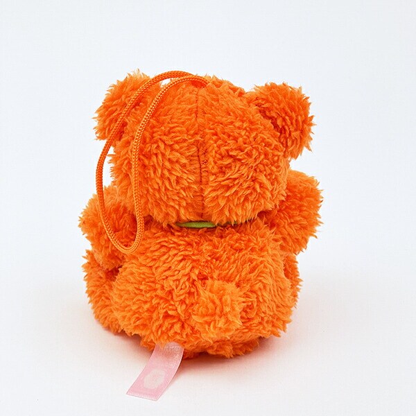 kuma and bear 推しハグベアシリーズ 保守派ベア(オレンジ) ぬいぐるみ クマアンドベアープロデュース