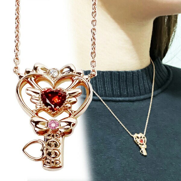 SWIMMER ジュエリー ［ピンクゴールド×ピンクトルマリン］ スイマー 天然石 ネックレス