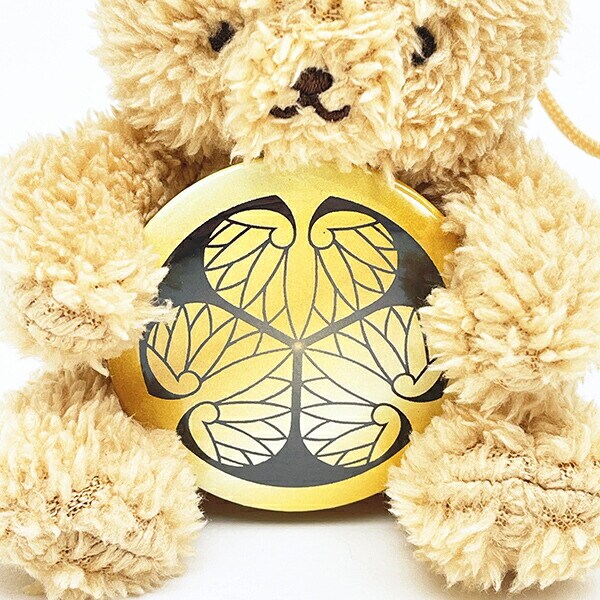 家紋ベア 徳川家康 徳川家 徳川葵 葵紋 クマアンドベアー 歴史 戦国 kuma and bear 歴史ベアシリーズ