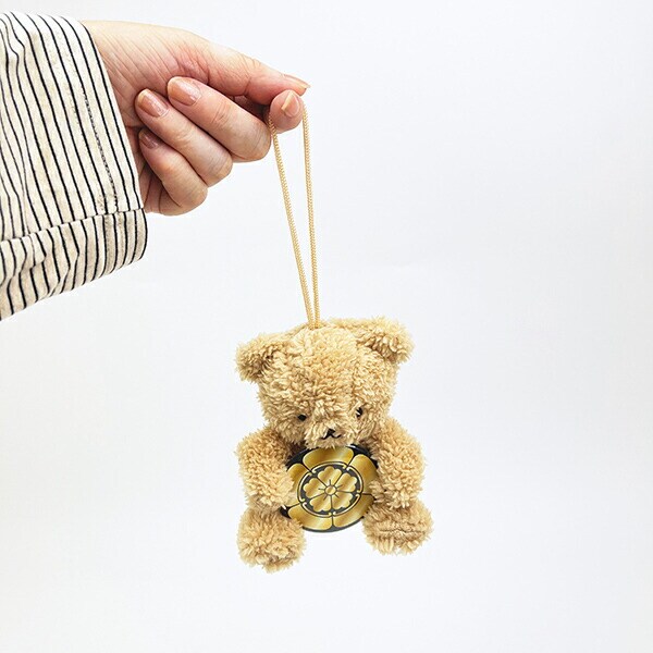 家紋ベア 織田信長 織田家 織田木瓜紋 クマアンドベアー 歴史 戦国 kuma and bear 歴史ベアシリーズ