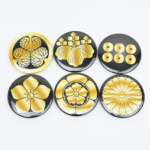 家紋ベア 菊花紋章【十六葉八重表菊】クマアンドベアー 歴史 戦国 kuma and bear 歴史ベアシリーズ