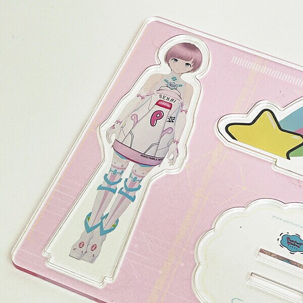 パーフェクト・ワールド・トーキョー公式バーチャルレポーター 『セカイ』 アクリルスタンド セカイちゃん