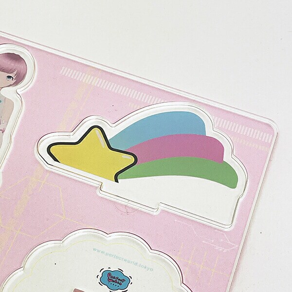 パーフェクト・ワールド・トーキョー公式バーチャルレポーター 『セカイ』 アクリルスタンド セカイちゃん