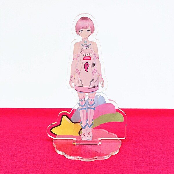 パーフェクト・ワールド・トーキョー公式バーチャルレポーター 『セカイ』 アクリルスタンド セカイちゃん