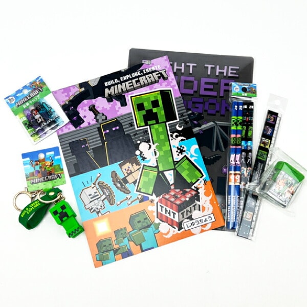 Minecraft マインクラフト お楽しみ袋 マイクラ 2026 文房具セット 【2026年冬福袋】