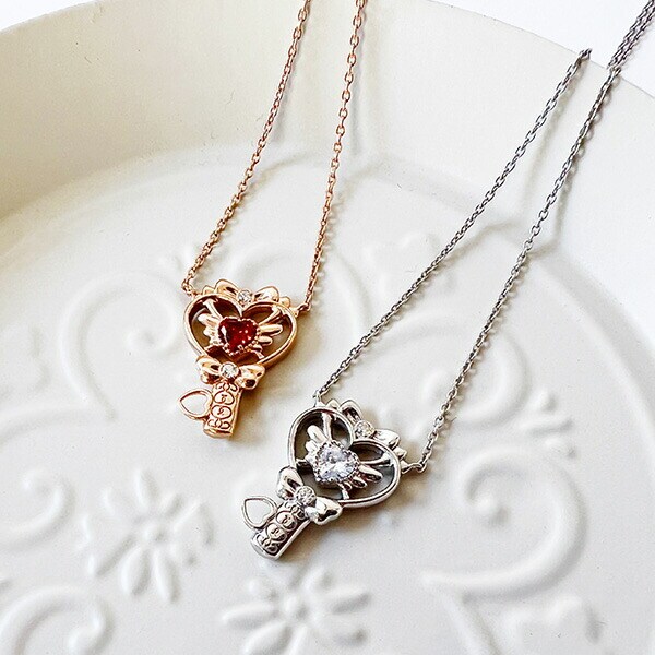 SWIMMER 誕生石ジュエリー シルバー ダイヤモンド スイマー ネックレス