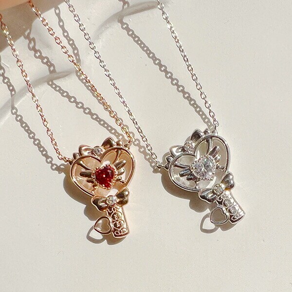 SWIMMER 誕生石ジュエリー シルバー ダイヤモンド スイマー ネックレス