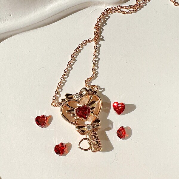 SWIMMER ジュエリー ピンクゴールド ダイヤモンド スイマー ネックレス